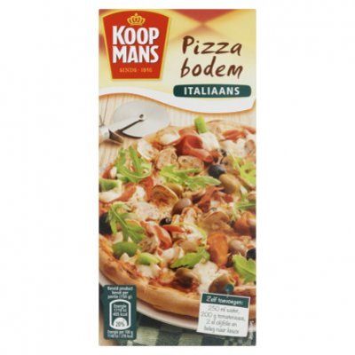 Koopmans Mix voor pizzabodem Italiaans